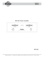 McIntosh MC-162 - Owners manual